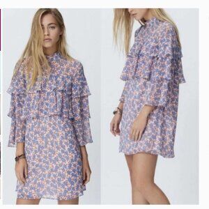 Rebecca Minkoff Darcy Floral Ruffle Dress